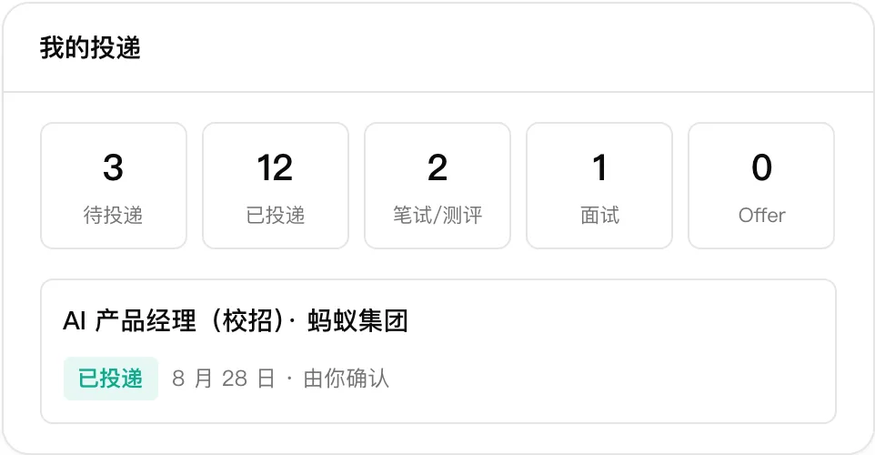我的投递(官网示例)